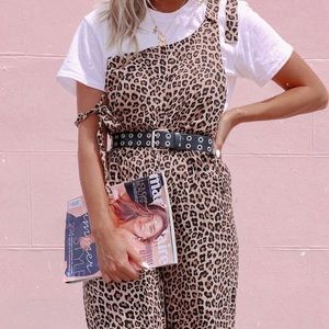 Cheetah jumpsuit